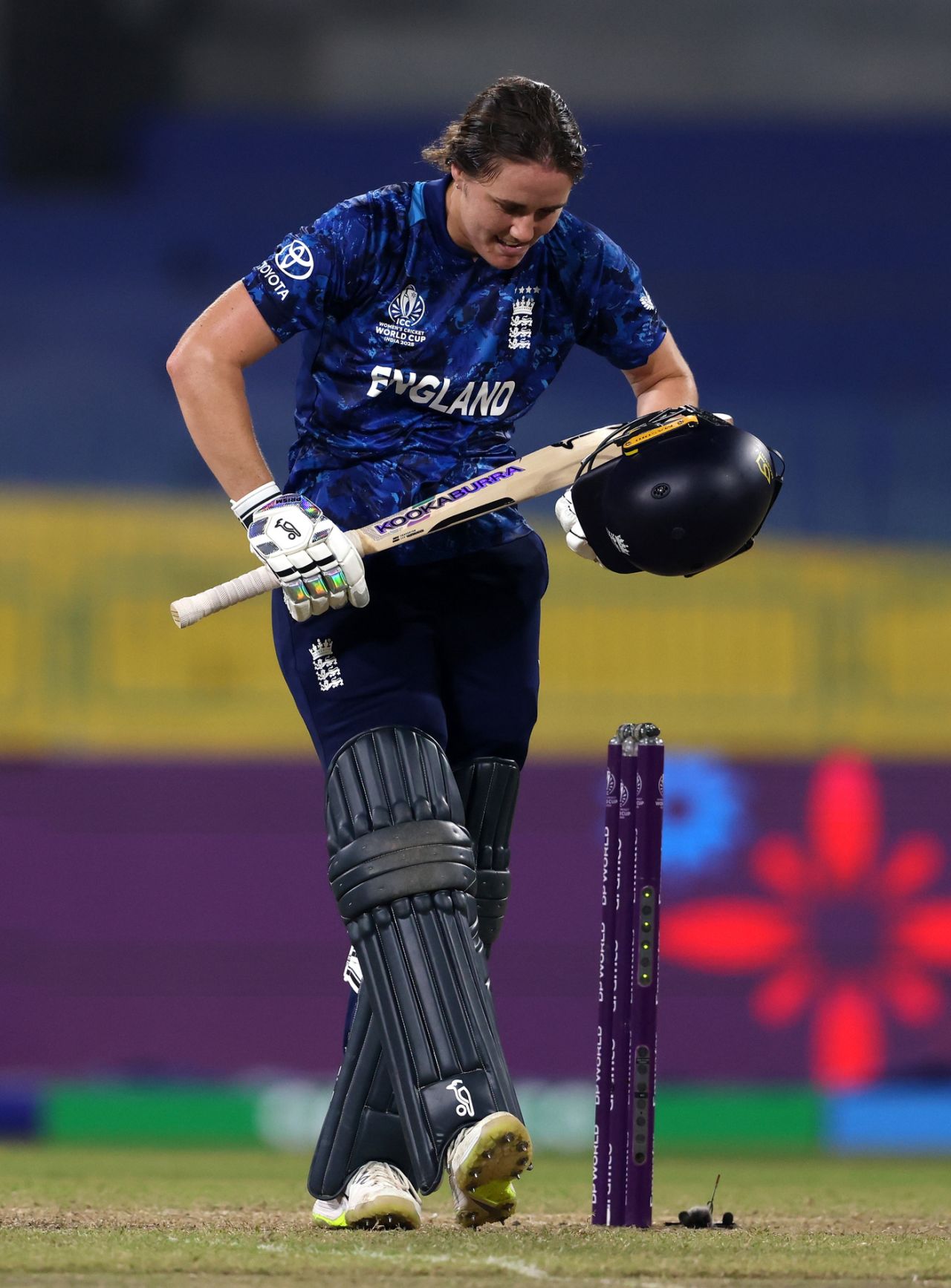 Nat-Sciver Brunt after hitting her fifth World Cup ton, England vs Sri Lanka, Women's ODI World Cup, Colombo, October 11, 2025