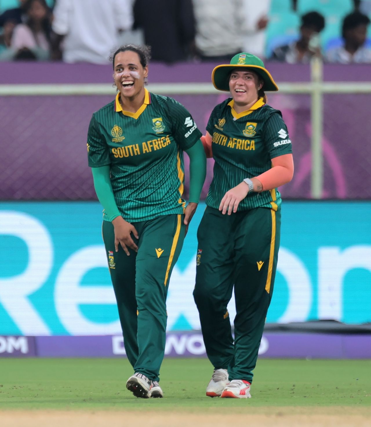 Chloe Tryon and Nadine de Klerk combined for South Africa's first wicket, Bangladesh vs South Africa, Women's ODI World Cup, Visakhapatnam, October 13, 2025