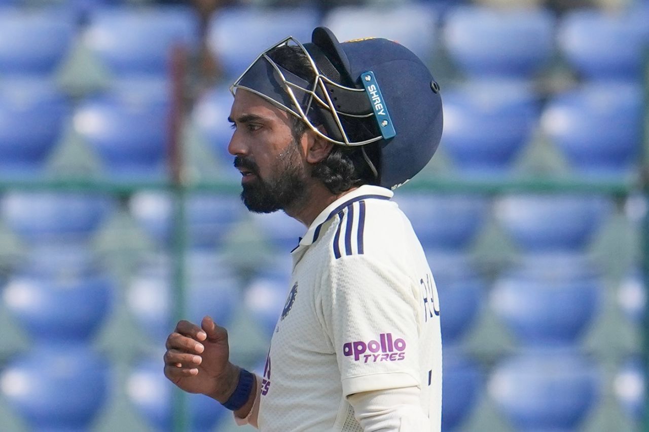 KL Rahul raced to his 20th Test fifty on final morning, India vs West Indies, 2nd Test, Delhi, 5th Day, October 14, 2025