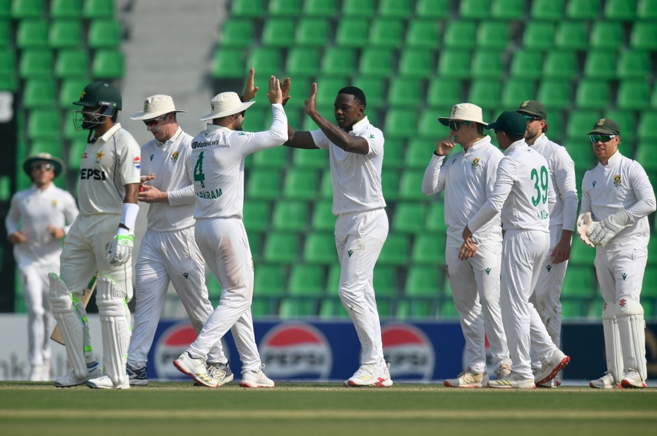 Kagiso Rabada was lethal with the new ball and his next spell, Pakistan vs South Africa, 1st Test, Lahore, 3rd day, October 14, 2025