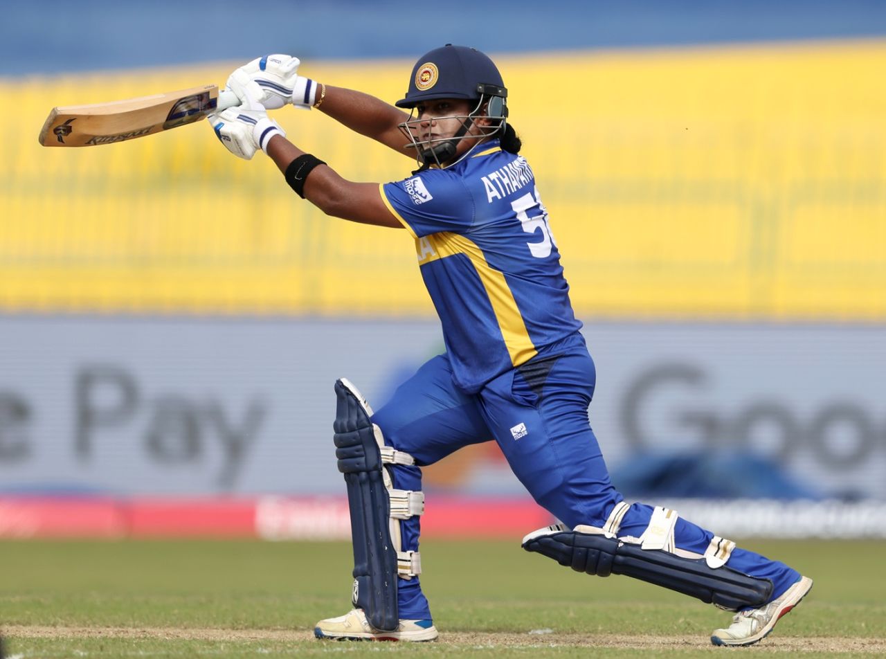 Chamari Athapaththu was in the mood to drive, New Zealand vs Sri Lanka, Women's ODI World Cup, Colombo, October 14, 2025