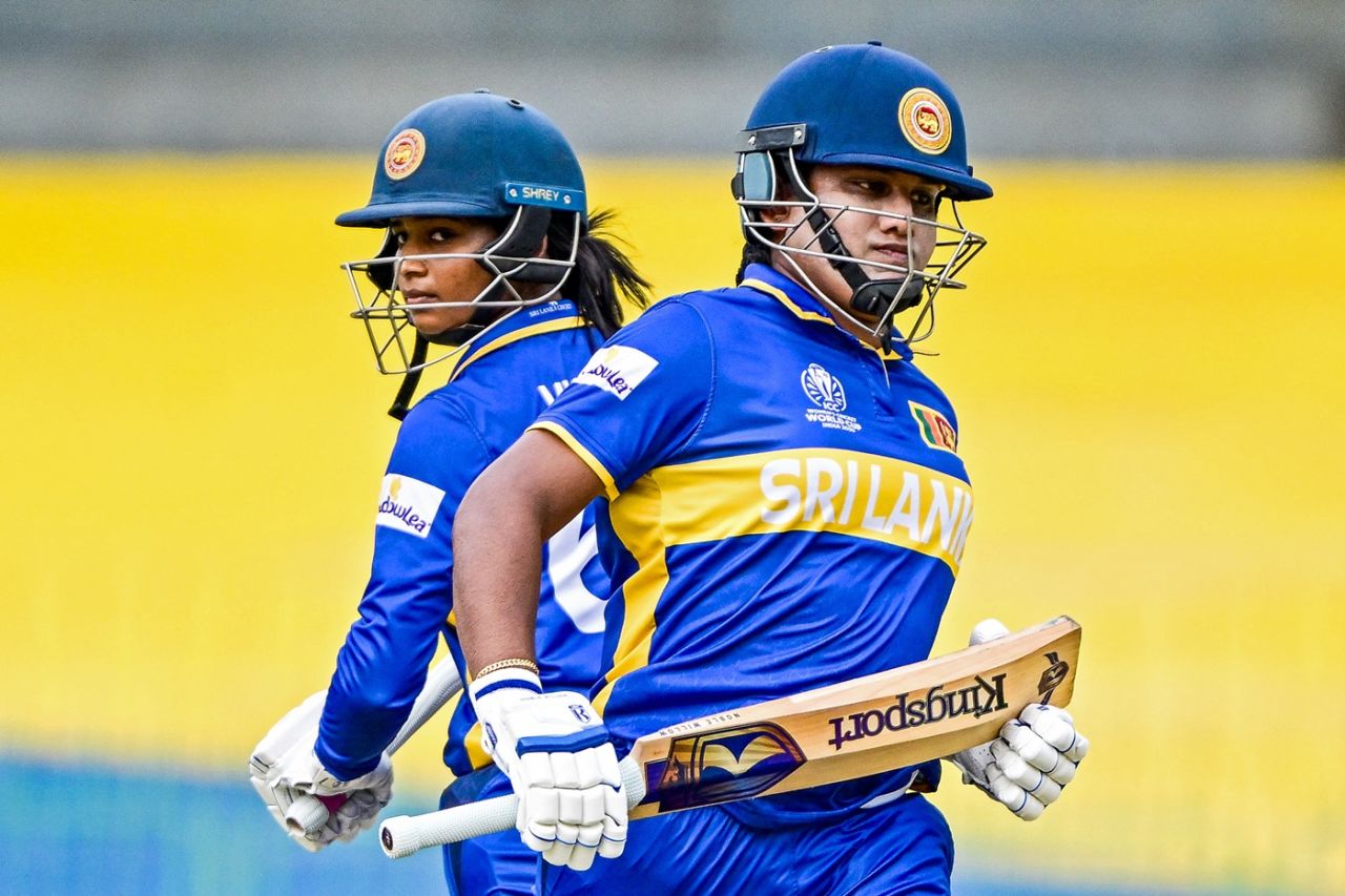 Vishmi Gunaratne and Chamari Athapaththu gave Sri Lanka a strong start, New Zealand vs Sri Lanka, Women's ODI World Cup, Colombo, October 14, 2025
