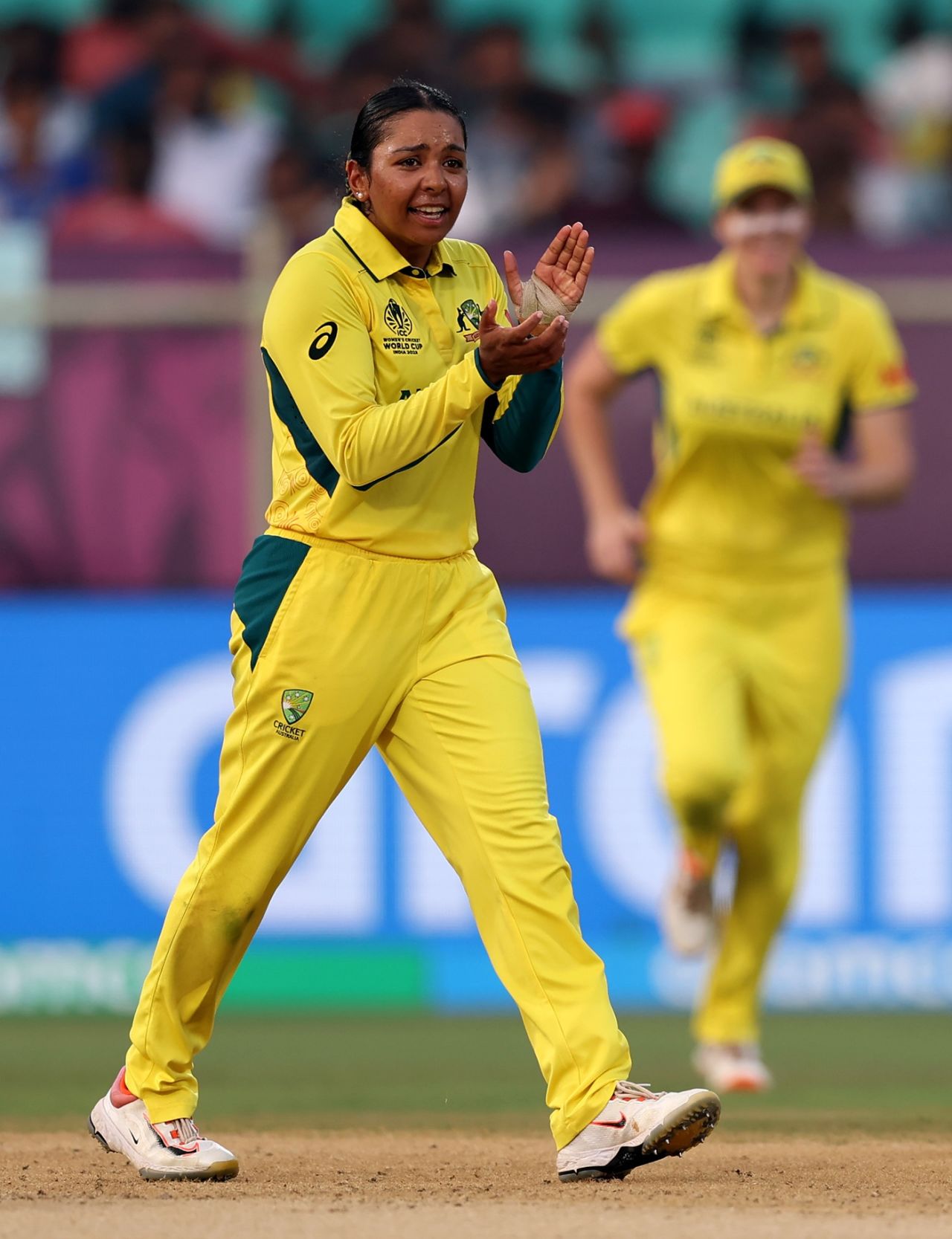 Alana King finished with figures of 10-4-18-2, Australia vs Bangladesh, Women's World Cup, Visakhapatnam, October 16, 2025