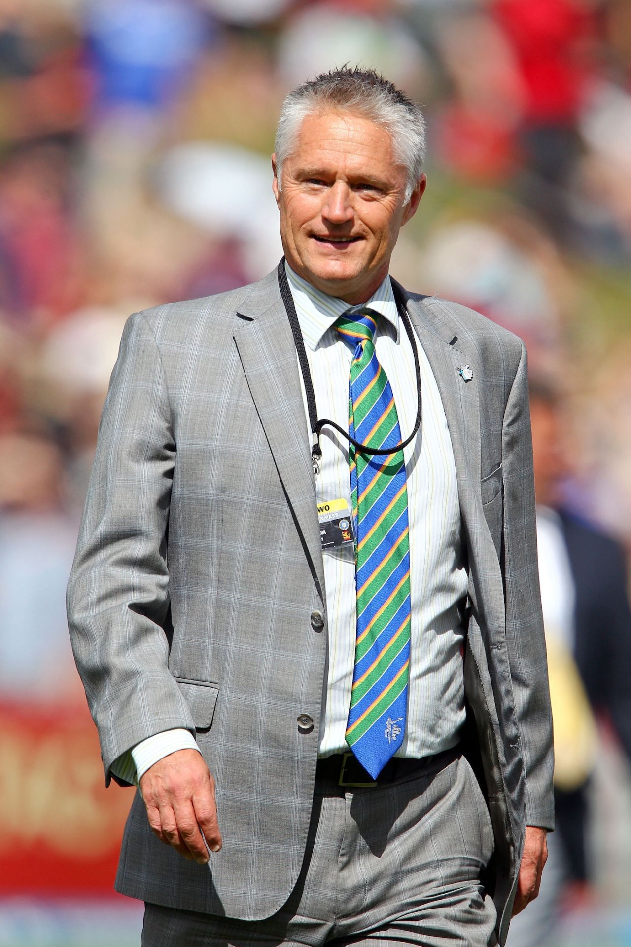 Gavin Larsen at Basin Reserve, Wellington, February 15, 2014