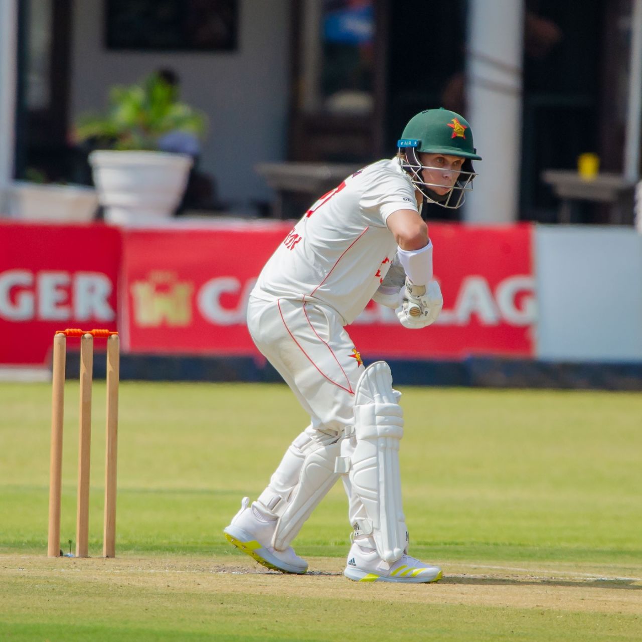 Ben Curran played an attritional knock, Zimbabwe vs Afghanistan, only Test, Harare, 1st day, October 20, 2025