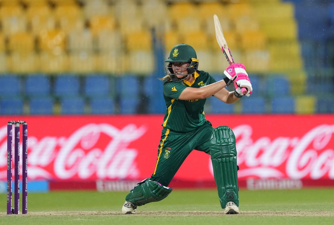 Sune Luus brought up her fifty in 55 balls, Pakistan vs South Africa, ICC Women's ODI World Cup, Colombo, October 21, 2025