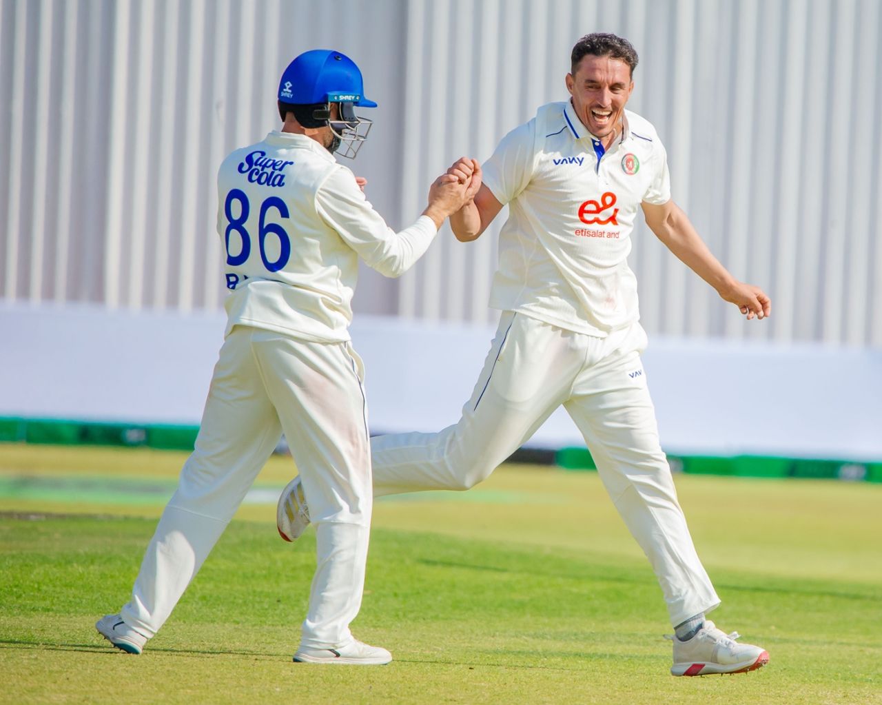 Ziaur Rahman picked up a five-for on debut, Zimbabwe vs Afghanistan, Only Test, Harare, 2nd day, October 21, 2025