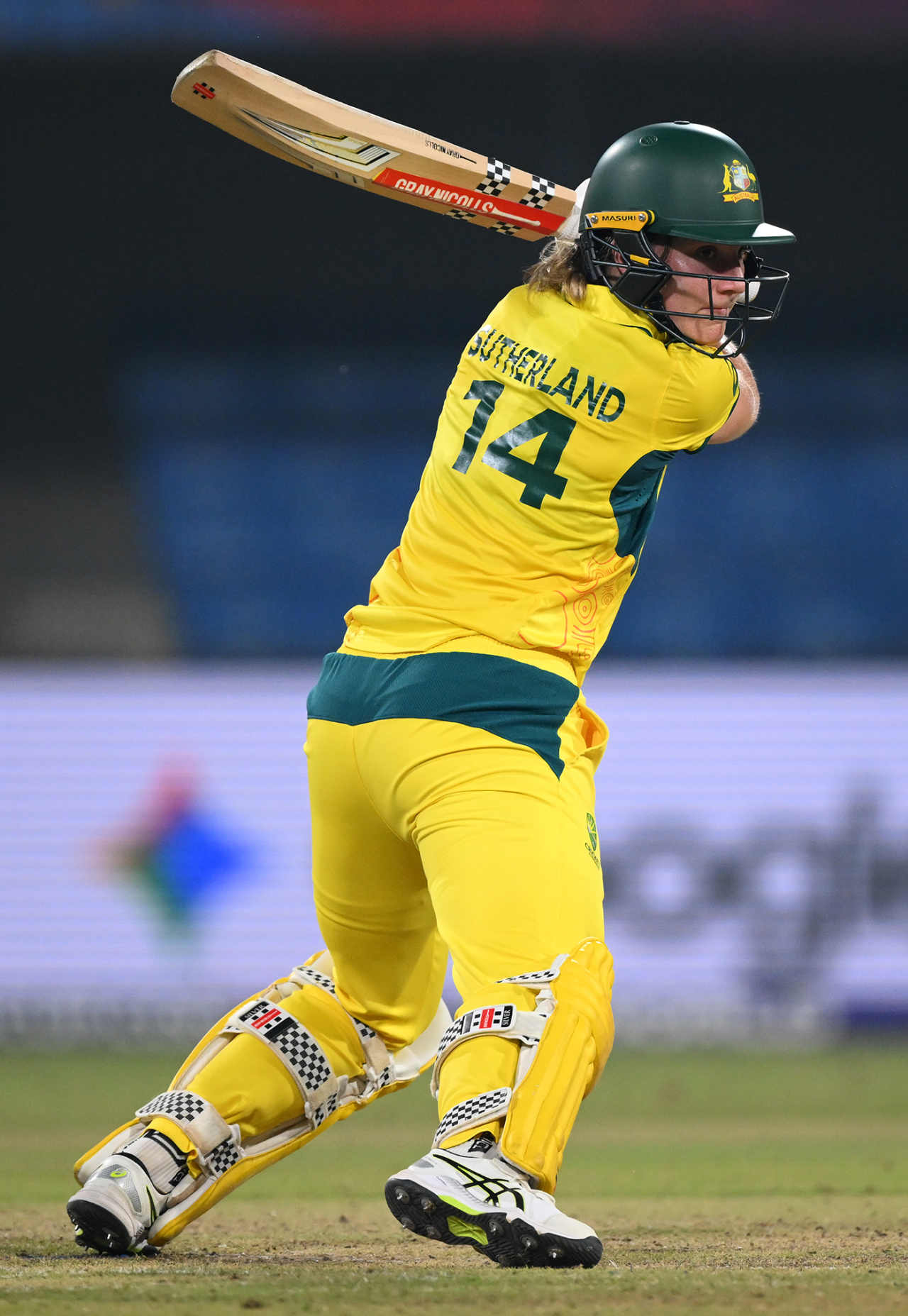 Annabel Sutherland emerged from a brief run of low scores, Australia vs England, Women's World Cup, Indore, October 22, 2025
