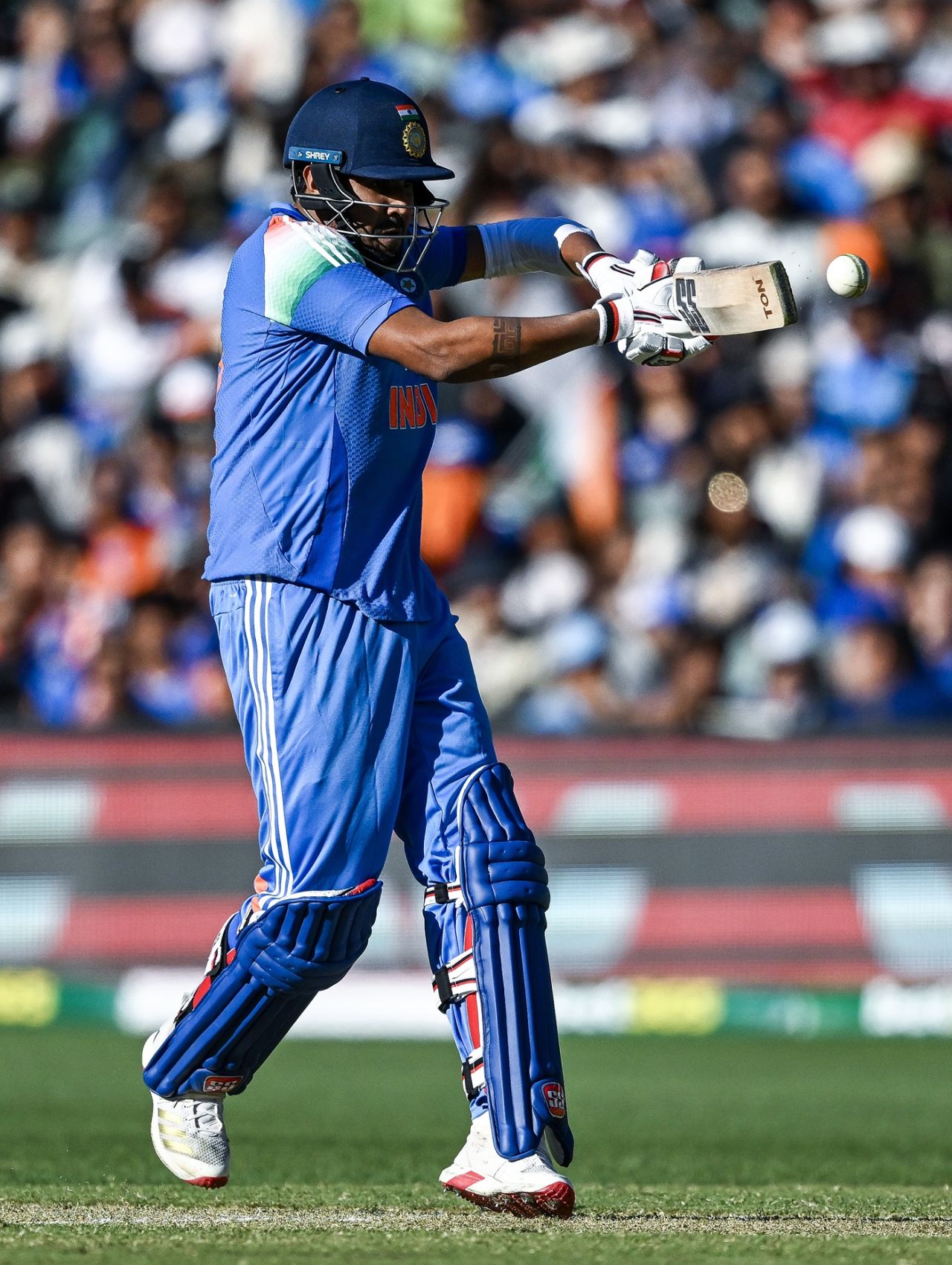 Harshit Rana goes on the attack in the end overs, Australia vs India, 2nd ODI, Adelaide, October 23, 2025