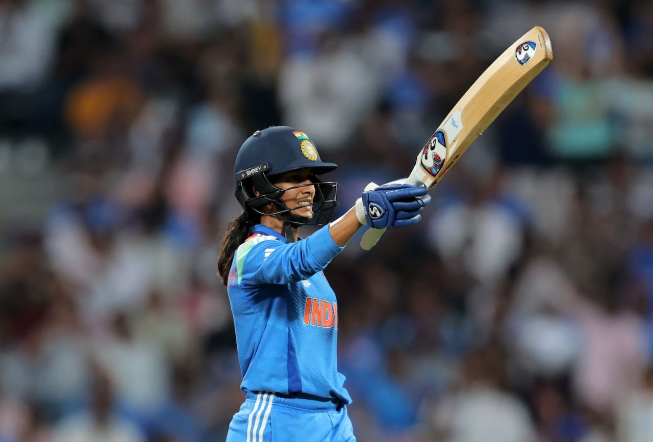 Jemimah Rodrigues scored her maiden World Cup half-century, India vs New Zealand, Women's ODI World Cup, Navi Mumbai, October 23, 2025