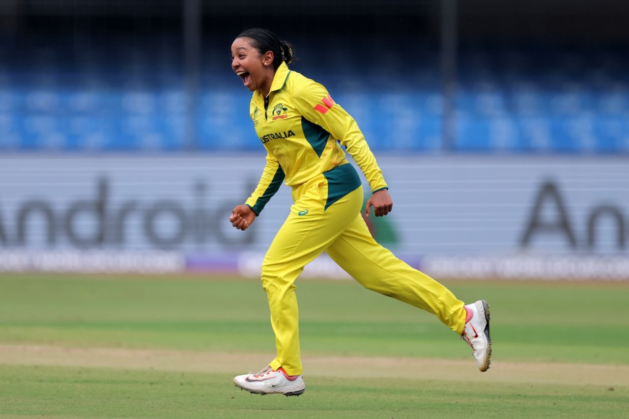 Alana King was frugal right from the start, Australia vs South Africa, Women's World Cup 2025, Indore, October 25, 2025