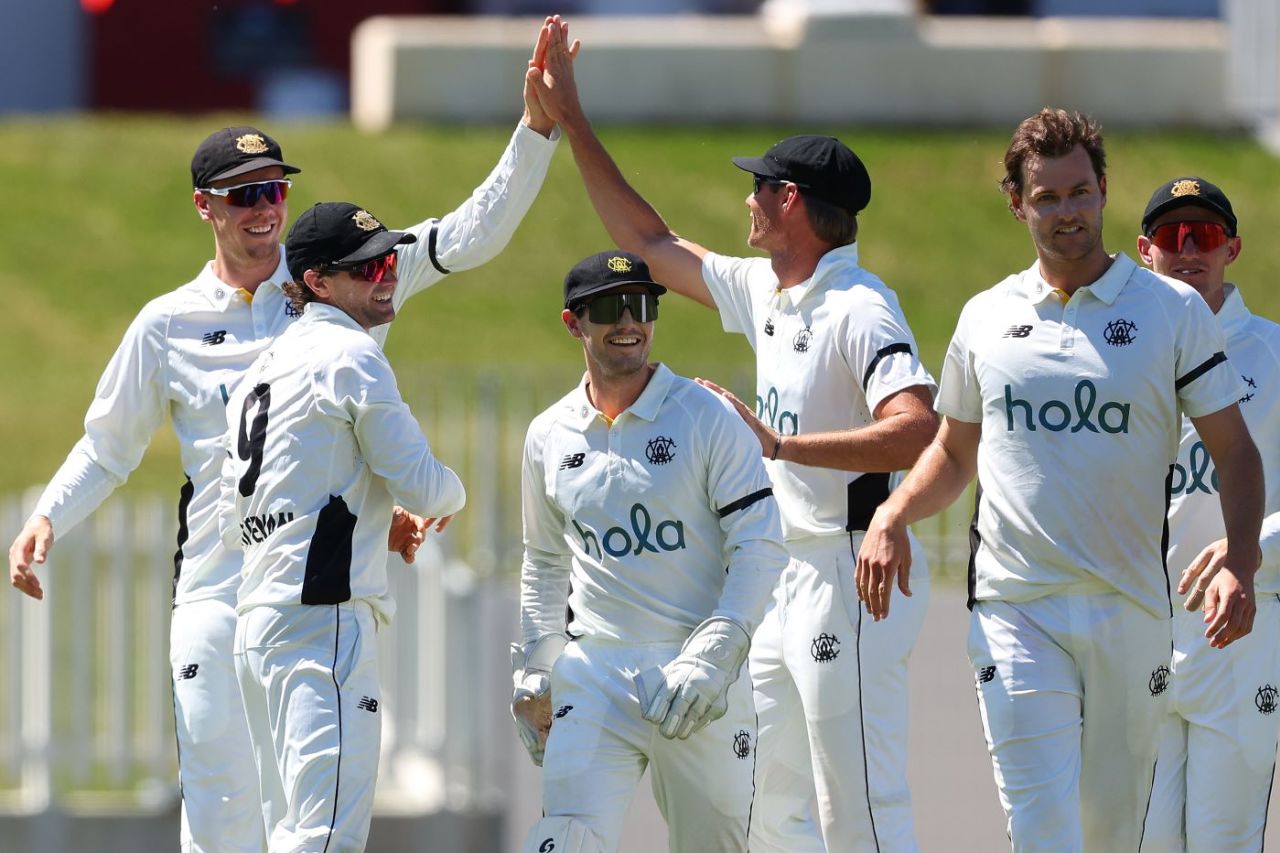 Cameron Green took two catches but won't bowl in the match, Western Australia vs South Australia, WACA Ground, Sheffield Shield, October 28, 2025 