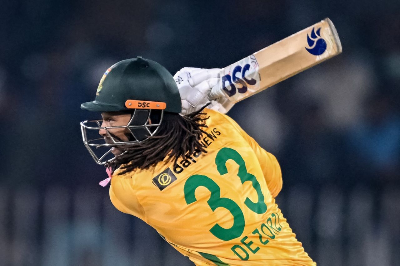 Tony de Zorzi raced to 33 off 16 balls, Pakistan vs South Africa, 1st T20I, Rawalpindi, October 28, 2025