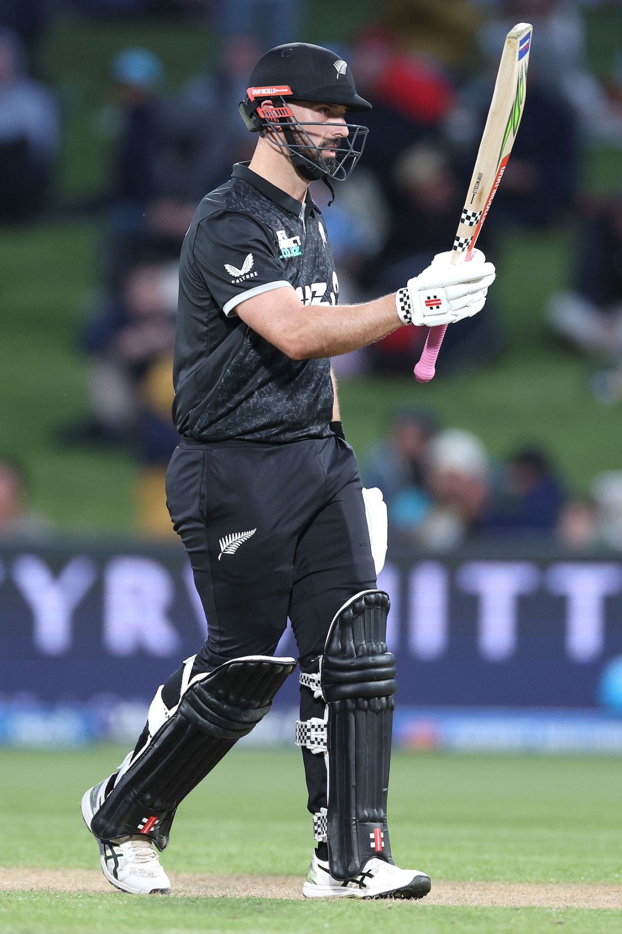 Daryl Mitchell brought up a half-century, New Zealand vs England, 2nd ODI, Hamilton, October 29, 2025