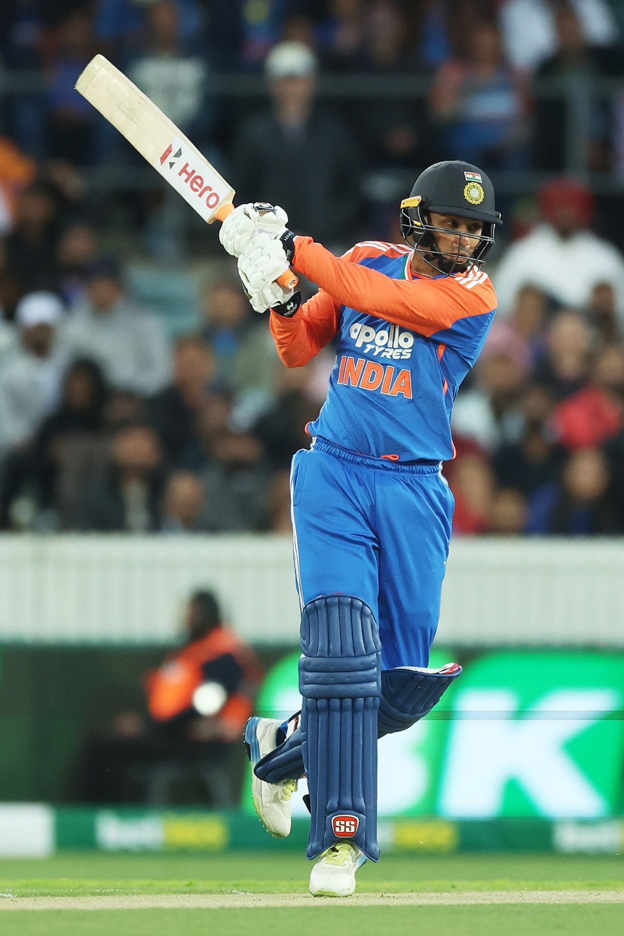 Abhishek Sharma goes on the attack Australia vs India, 1st T20I, Canberra, October 29, 2025