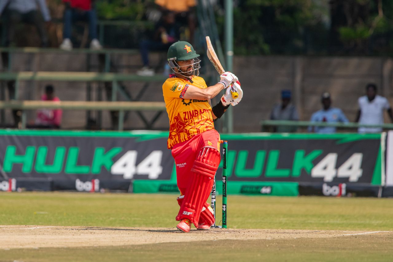 Sikander Raza held together Zimbabwe's innings, Zimbabwe vs Afghanistan, 2nd T20I, Harare, October 31, 2025