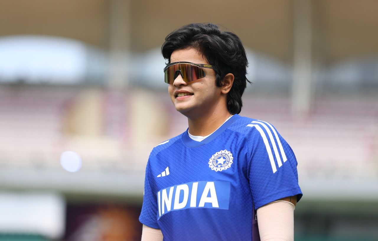 Shafali Varma in training, ICC Women's ODI World Cup, Mumbai, November 1, 2025