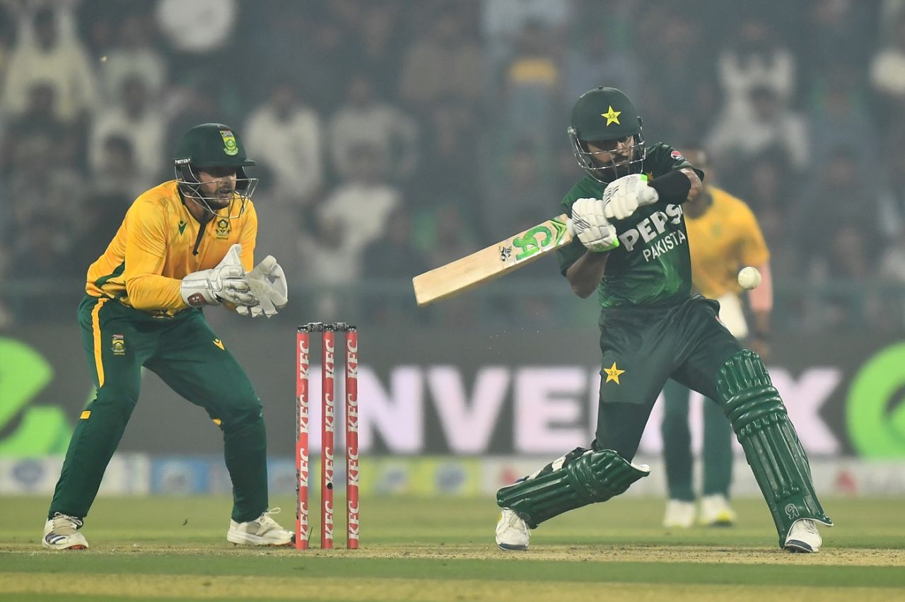 Babar Azam scored a fifty, Pakistan vs South Africa, 3rd T20I, Lahore, November 1, 2025