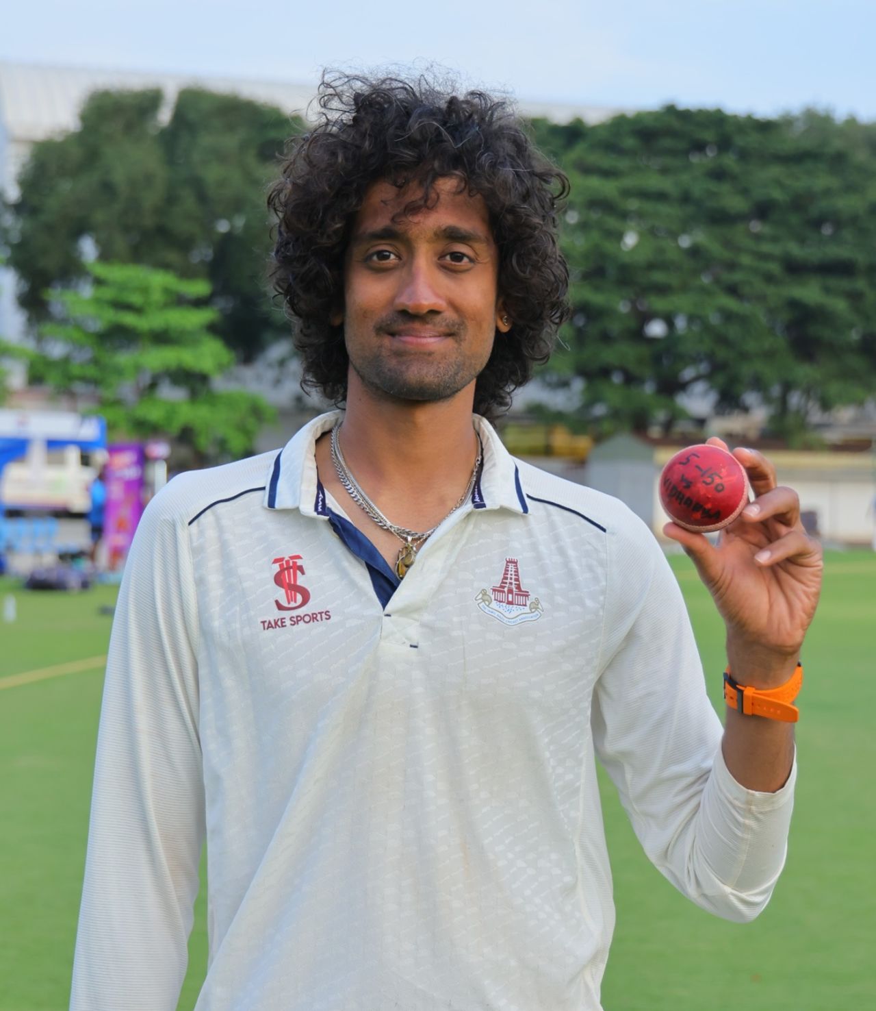 R Sai Kishore bagged a five-wicket haul for Tamil Nadu, Tamil Nadu vs Vidarbha, Ranji Trophy 2025-26, 3rd day, Coimbatore, November 3, 2025