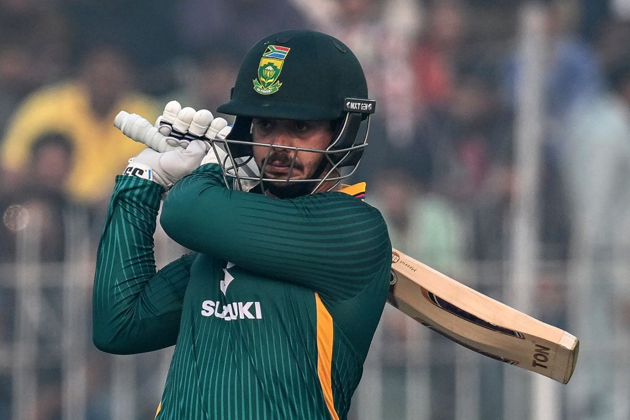 Quinton de Kock made his ODI comeback, Pakistan vs South Africa, 1st ODI, Faisalabad, November 4, 2025