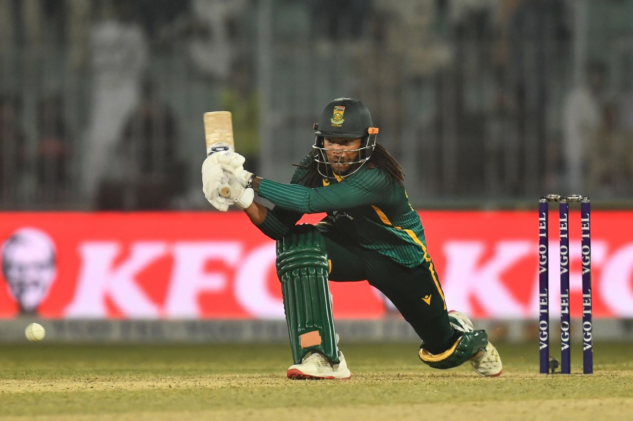 Tony de Zorzi ensured South Africa's smooth passage in the chase, Pakistan vs South Africa, 2nd ODI, Rawalpindi, November 6, 2025