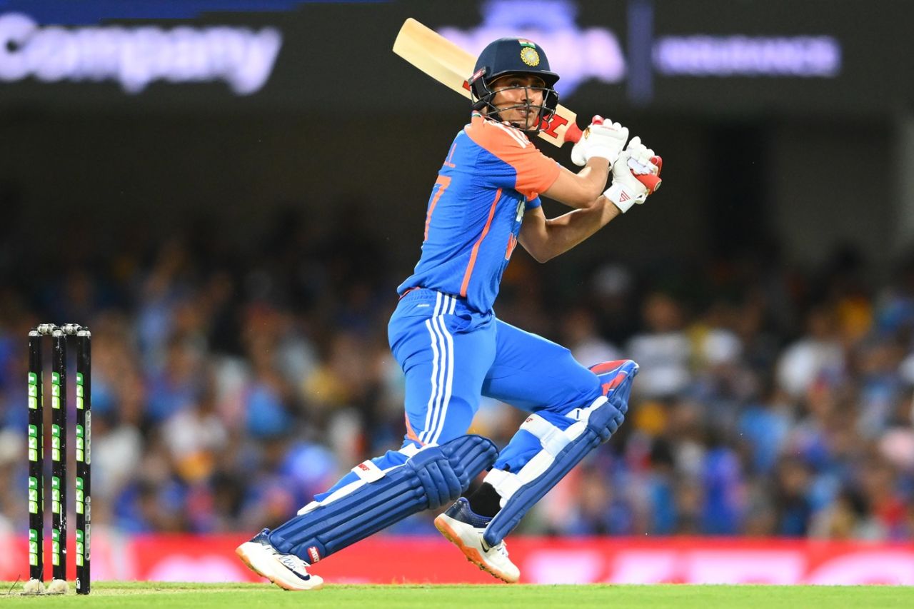Shubman Gill gave India a rapid start, Australia vs India, 5th T20I, Brisbane, November 8, 2025