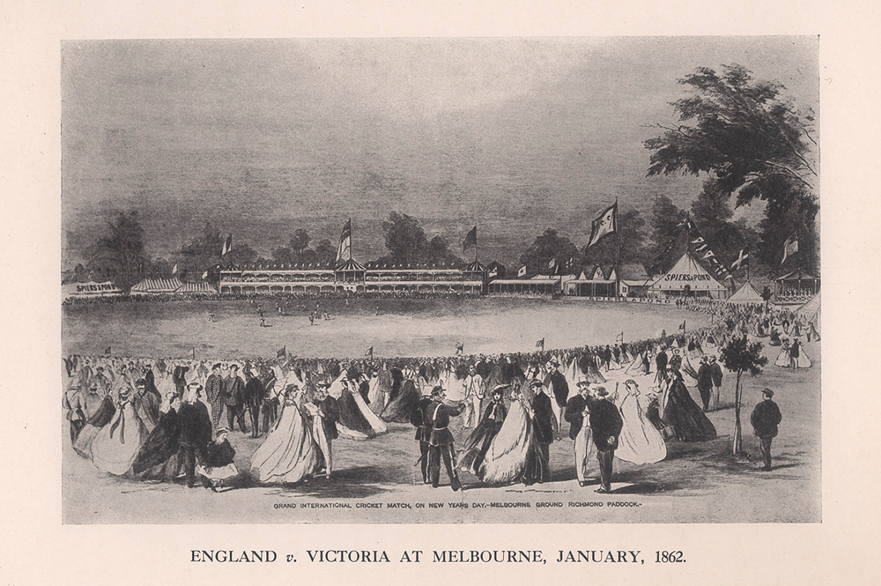 Victoria vs England, Melbourne, 1862