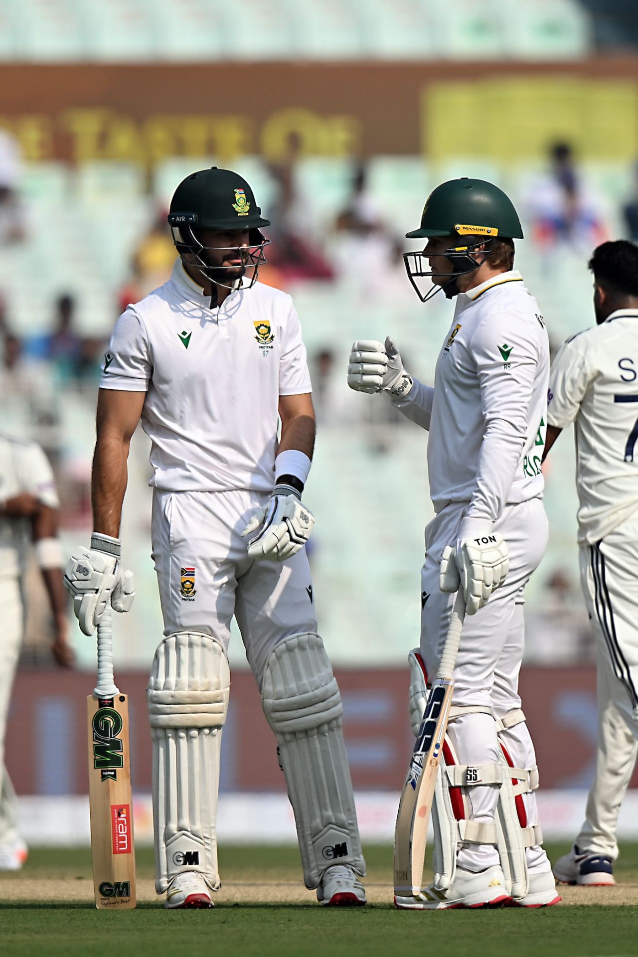 Aiden Markram and Ryan Rickelton put up a half-century start, India vs South Africa, 1st Test, Kolkata, 1st day, November 14, 2025