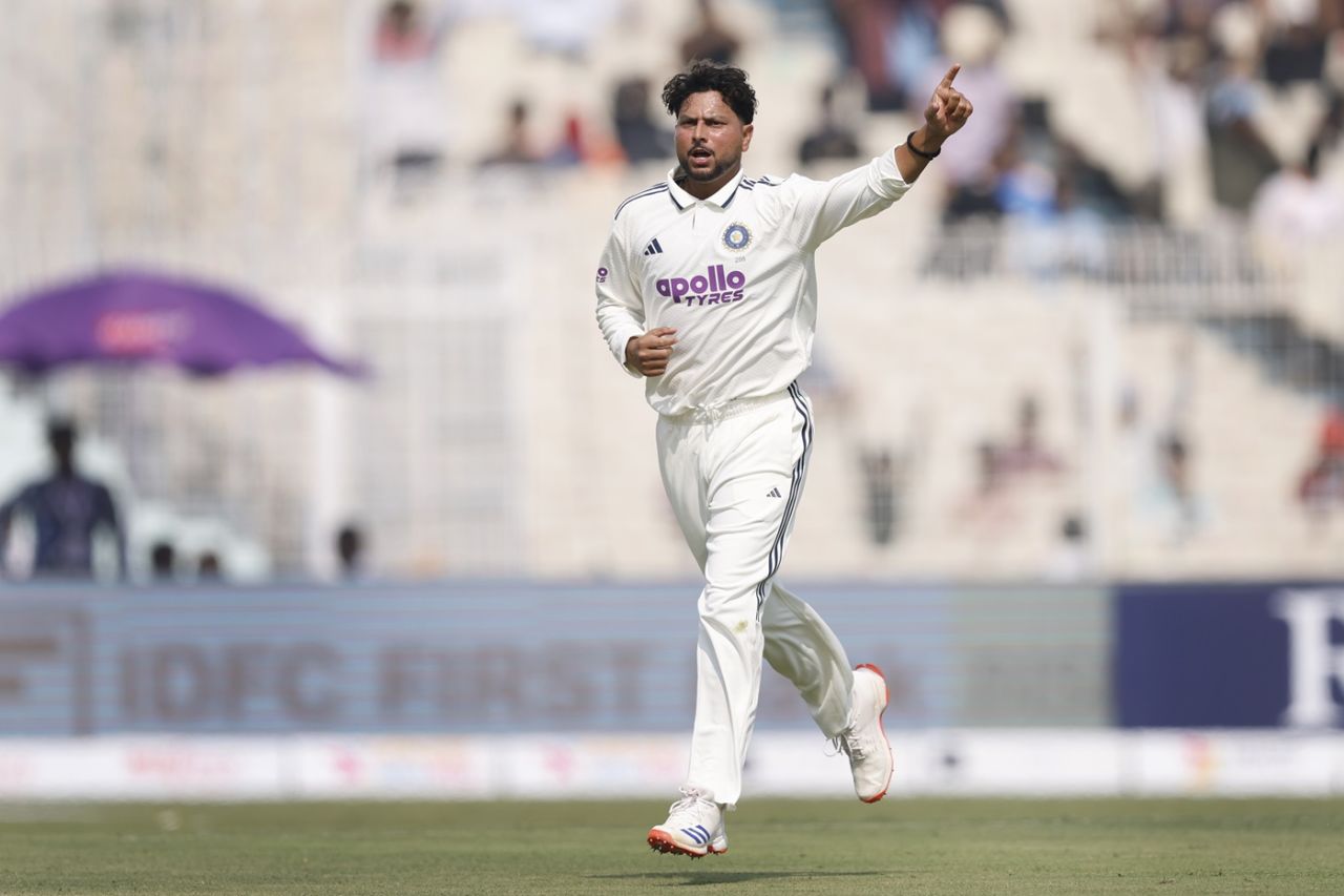 Kuldeep Yadav had Temba Bavuma caught at leg slip, India vs South Africa, 1st Test, Kolkata, 1st day, November 14, 2025