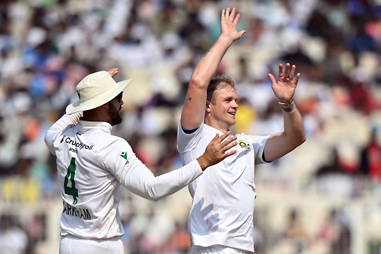 Corbin Bosch dismissed Rishabh Pant before lunch, India vs South Africa, 1st Test, Kolkata, 2nd day, November 15, 2025