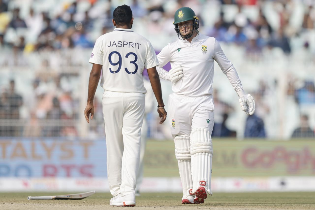 Ryan Rickelton was rattled by Jasprit Bumrah, India vs South Africa, 1st Test, Kolkata, 2nd day, November 15, 2025