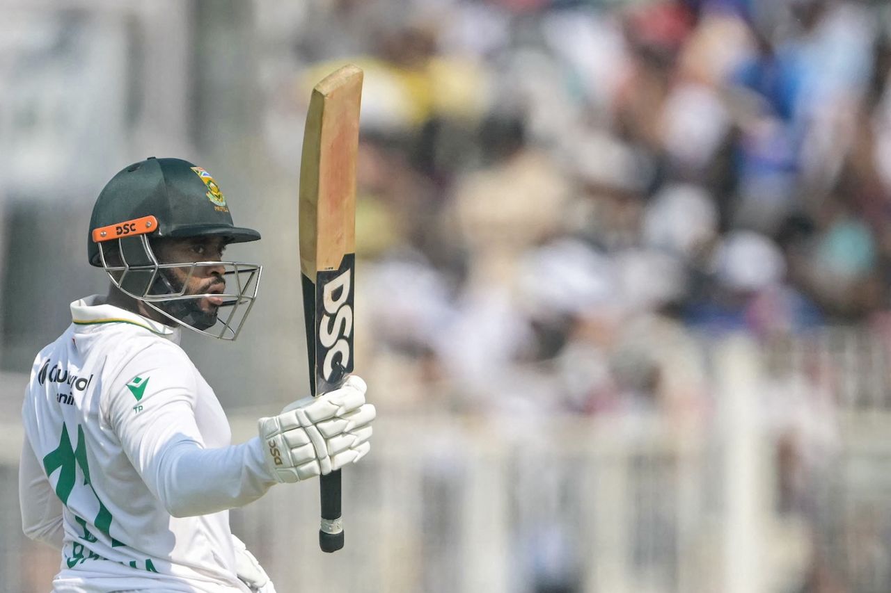 Temba Bavuma became the first half-centurion of the Test, India vs South Africa, 1st Test, Kolkata, 3rd day, November 16, 2025