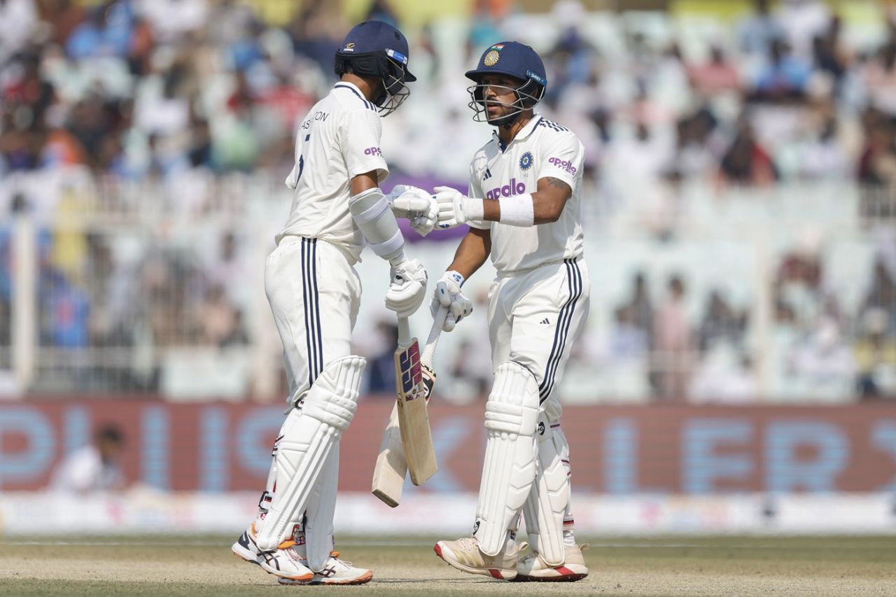 Washington Sundar and Dhruv Jurel steadied India, India vs South Africa, 1st Test, Kolkata, 3rd day, November 16, 2025