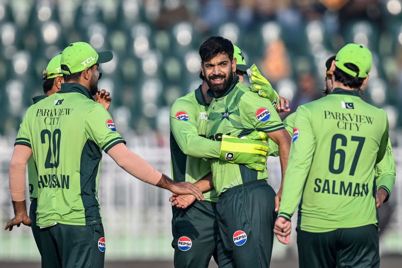Haris Rauf was also among wickets for Pakistan, Pakistan vs Sri Lanka, 3rd ODI, Rawalpindi, November 16, 2025