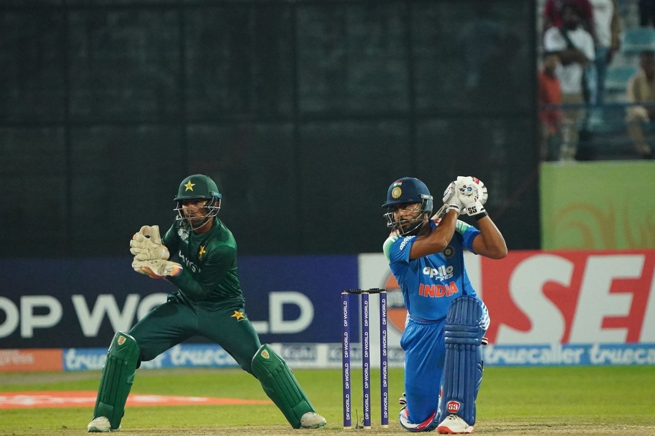 Naman Dhir played an attacking knock, India A vs Pakistan A, Rising Stars T20 Asia Cup, Doha, November 16, 2025