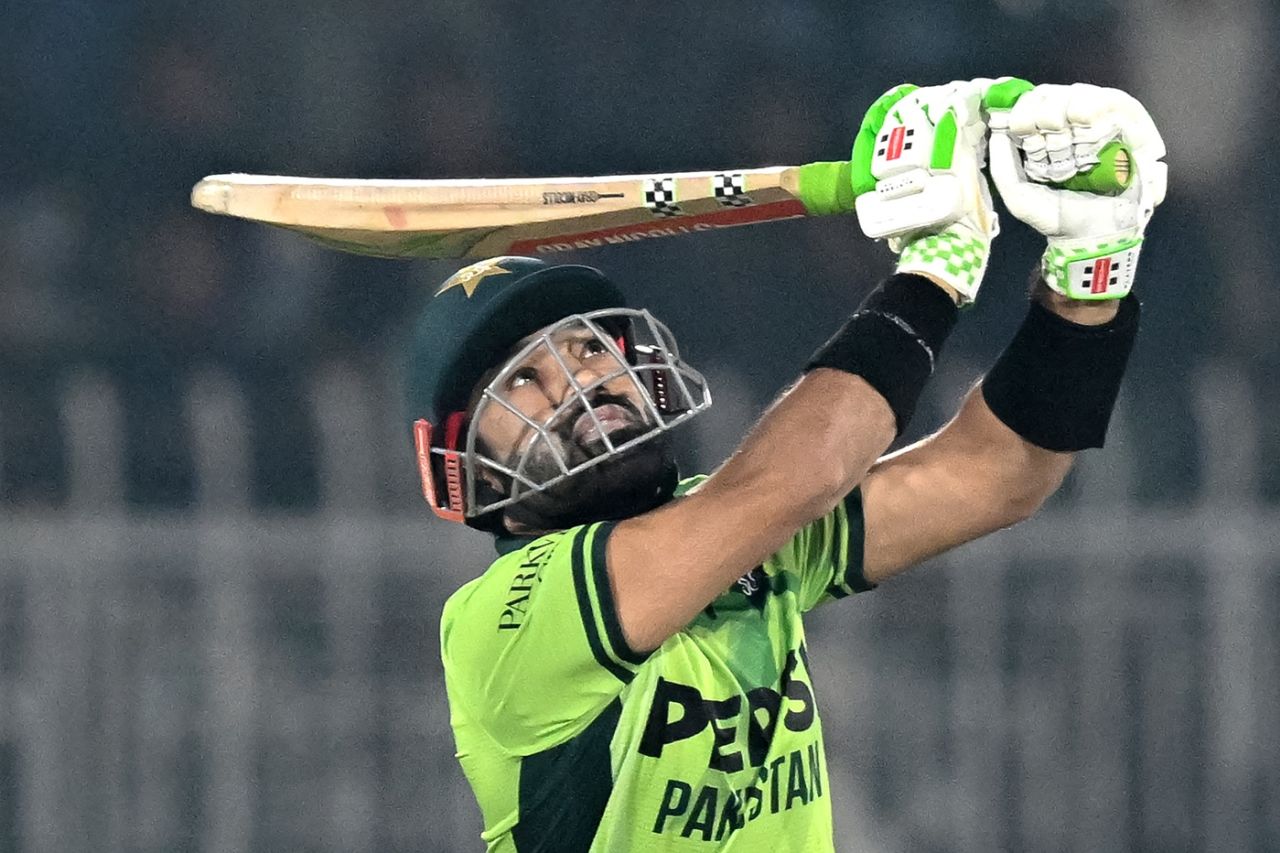 Mohammad Rizwan goes aerial, Pakistan vs Sri Lanka, 3rd ODI, Rawalpindi, November 16, 2025