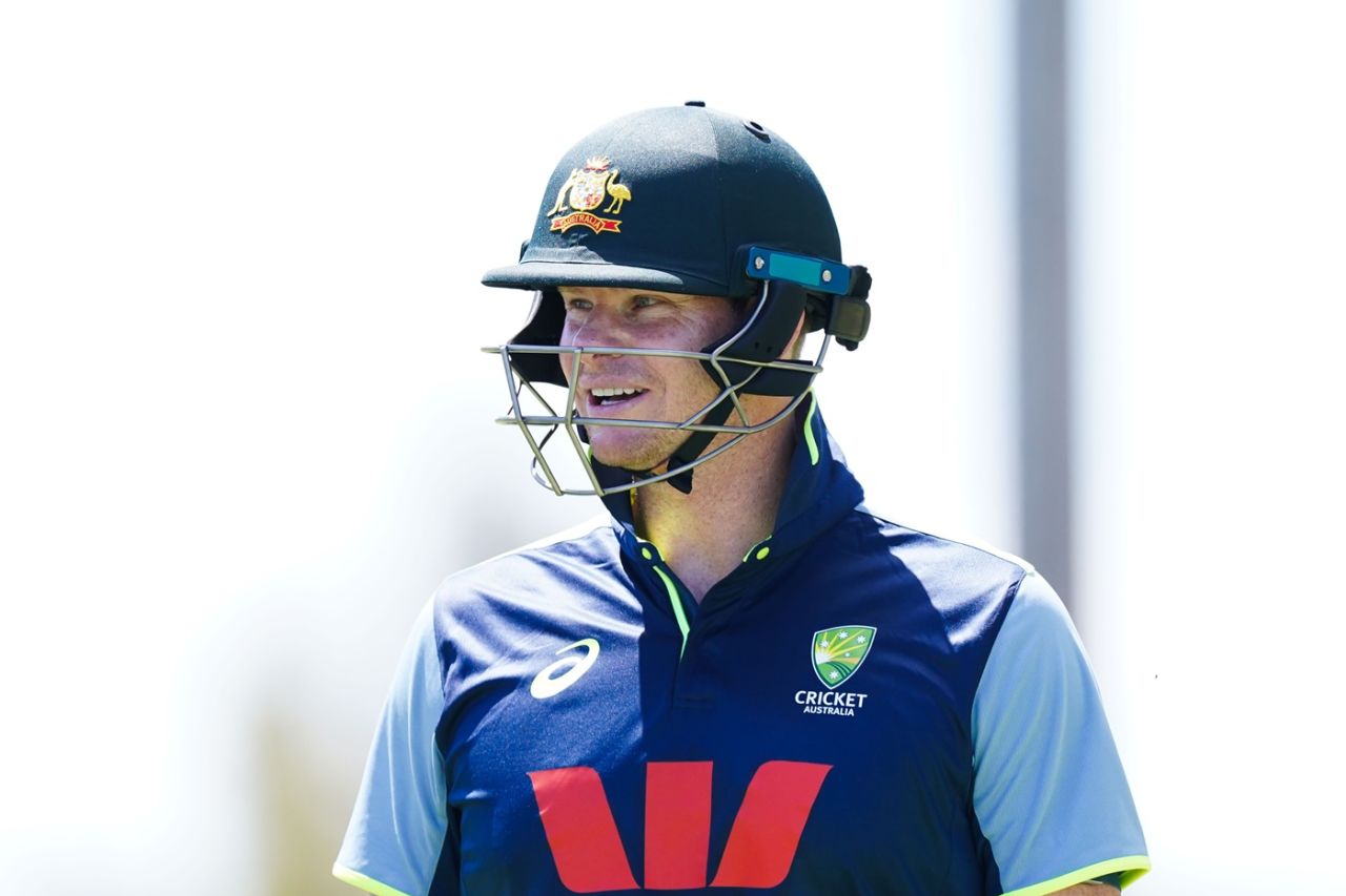 Steven Smith is all smiles at a training session in Perth, Australia vs England, Perth, November 20, 2025