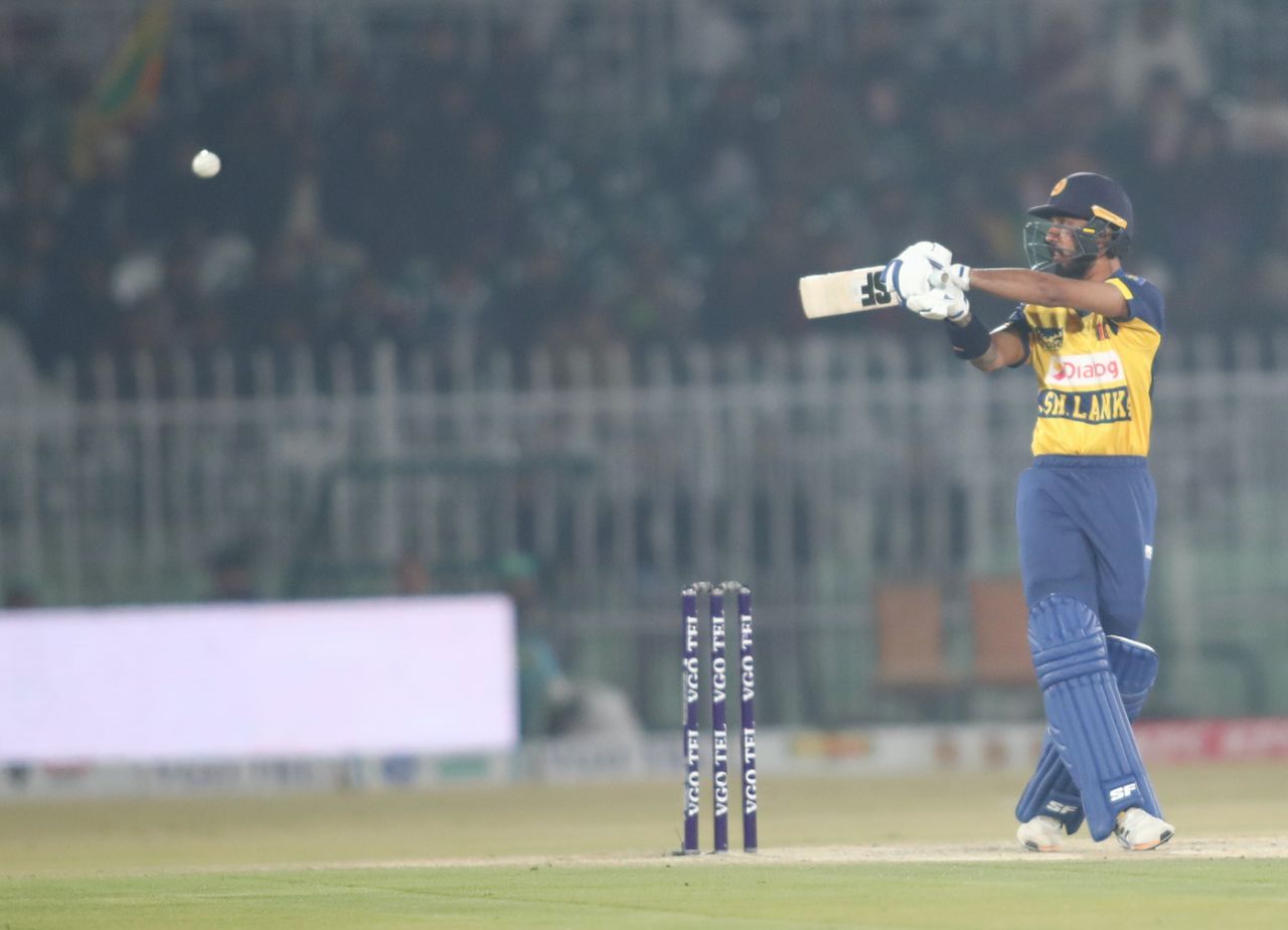 Kamil Mishara got a quickfire 22, Pakistan vs Sri Lanka, 3rd match, T20I tri-series, Rawalpindi, November 22, 2025