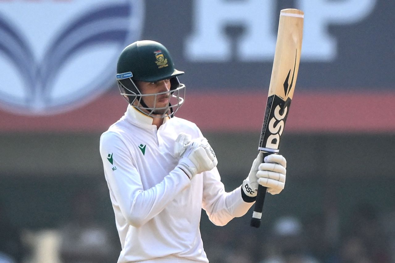 Marco Jansen brought up a quick half-century, India vs South Africa, 2nd Test, Guwahati, 2nd day, November 23, 2025