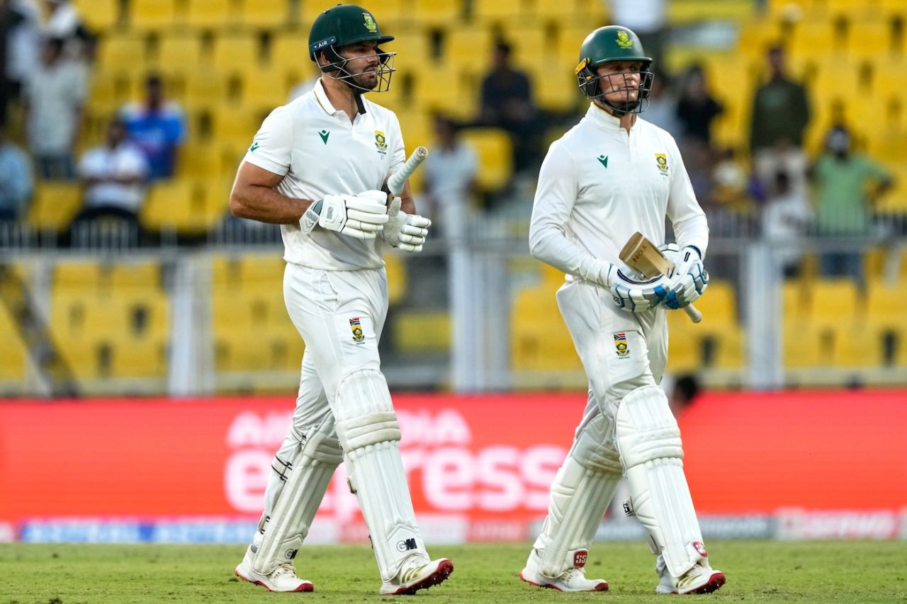 Aiden Markram and Ryan Rickelton went to stumps without losing a wicket, India vs South Africa, 2nd Test, Guwahati, 3rd day, November 24, 2025