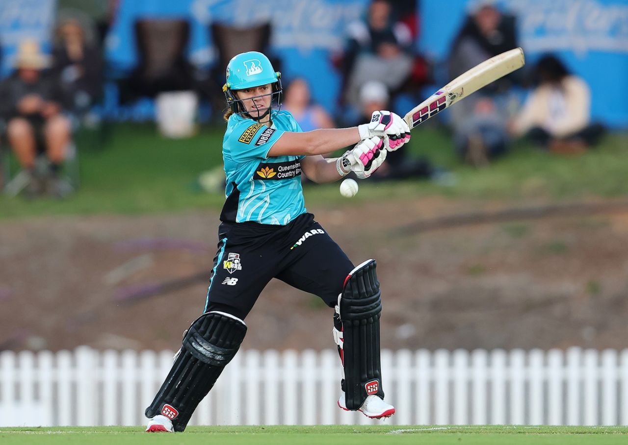 Nadine de Klerk crashed 25 off nine balls, Adelaide Strikers vs Brisbane Heat, WBBL 2025-26, Adelaide, November 25, 2025