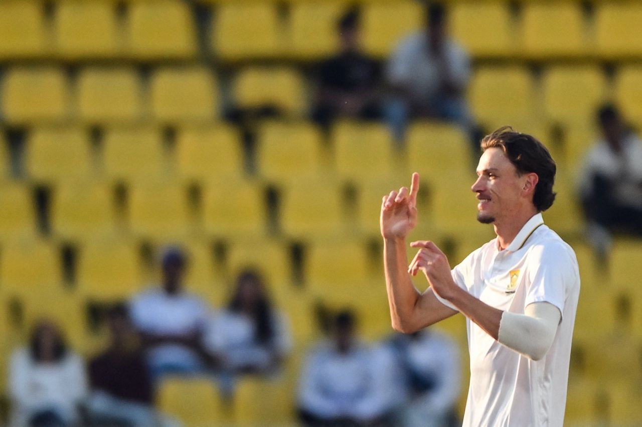 Marco Jansen drew first blood, India vs South Africa, 2nd Test, Guwahati, 4th day, November 25, 2025