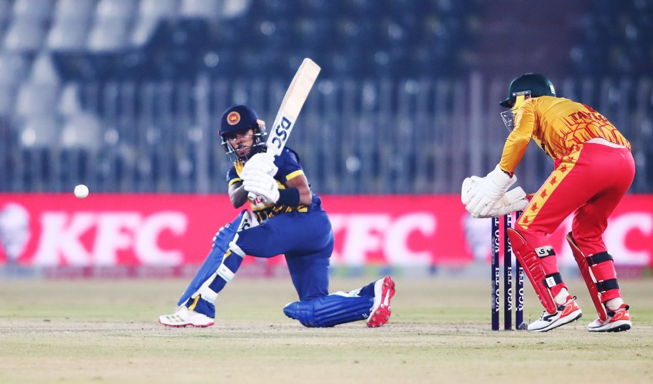 Pathum Nissanka's fifty drove Sri Lanka's chase, Sri Lanka vs Zimbabwe, 5th match, T20I tri-series, Rawalpindi, November 25, 2025