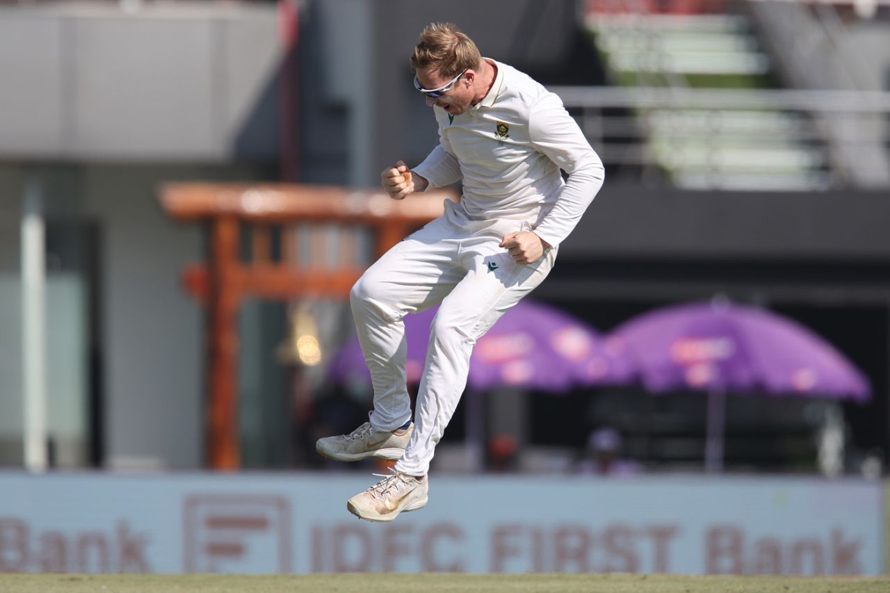 Simon Harmer didn't let India batters settle, India vs South Africa, 2nd Test, Guwahati, 5th day, November 26, 2025