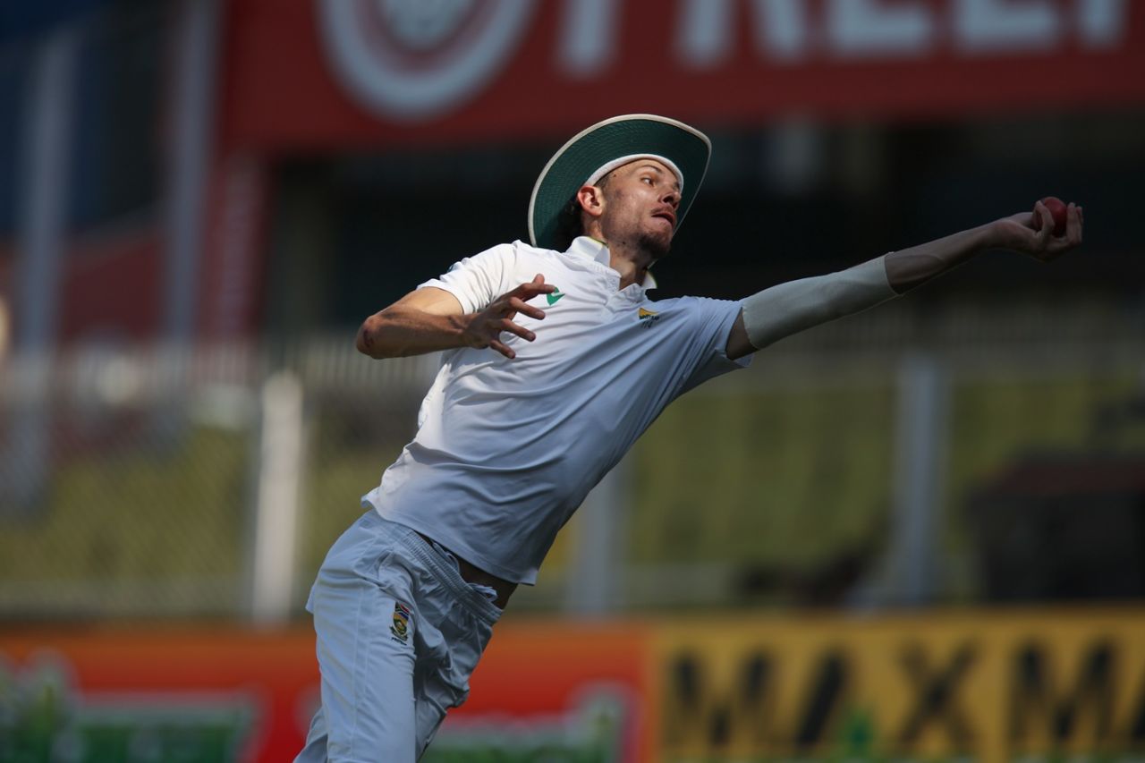 Marco Jansen sealed South Africa's series win with a one-handed screamer, India vs South Africa, 2nd Test, Guwahati, 5th day, November 26, 2025
