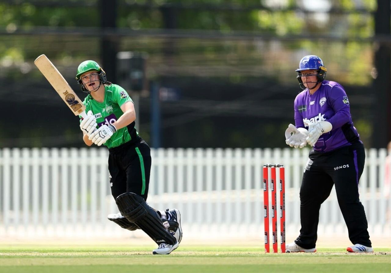 Amy Jones' 40-ball 59 gave Melbourne Stars a comfortable win, Melbourne Stars vs Hobart Hurricanes, WBBL 2025-26, Melbourne, November 26, 2025