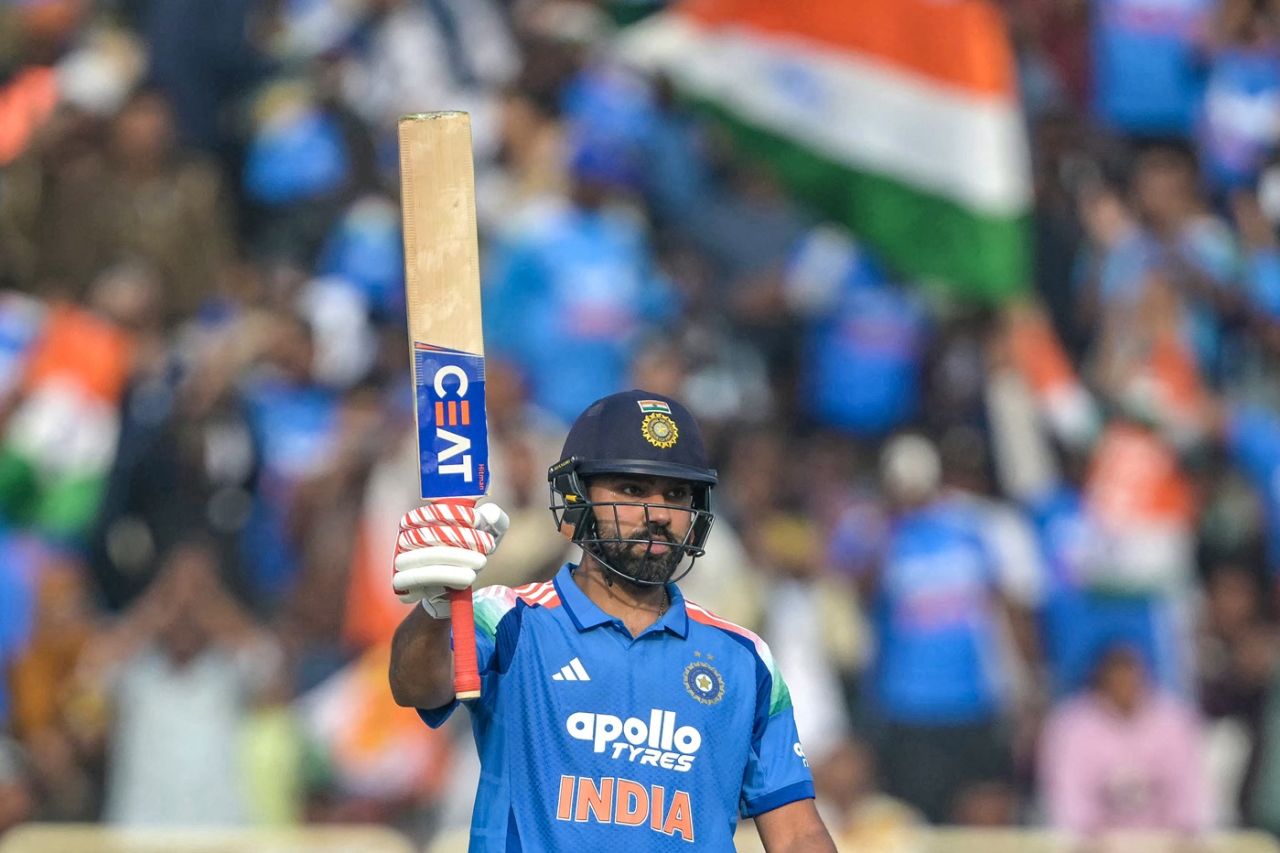 Rohit Sharma crossed 50 for the second game in a row, India vs South Africa, 1st ODI, Ranchi, November 30, 2025