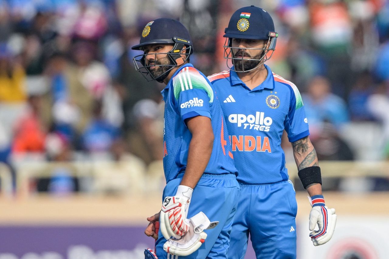Rohit Sharma and Virat Kohli shared a 136-run stand, India vs South Africa, 1st ODI, Ranchi, November 30, 2025