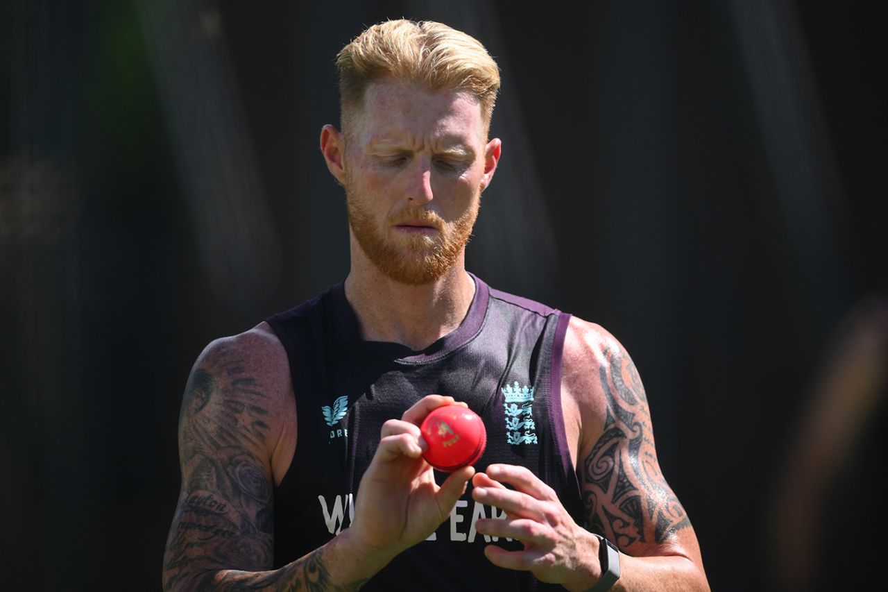 Ben Stokes practises with the pink ball, Brisbane, November 30, 2025