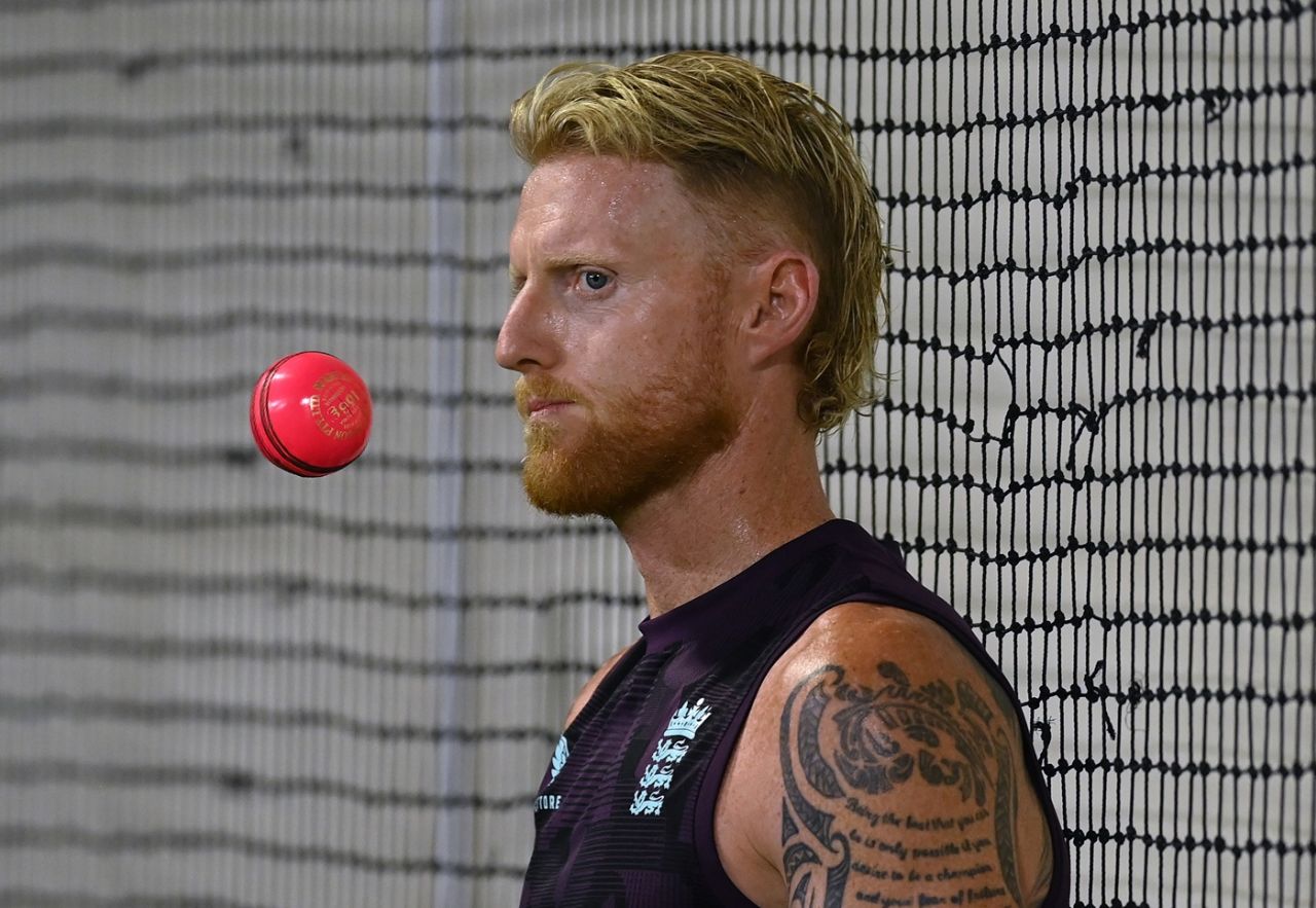 Ben Stokes trains with the pink ball, Brisbane, December 1, 2025